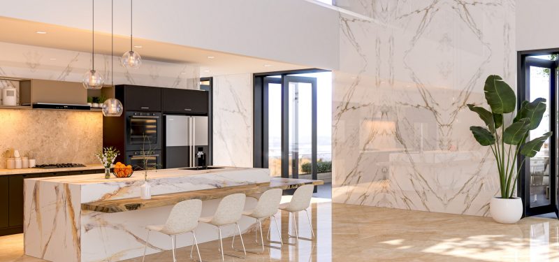 Inspirasi QUADRA Bookmatch untuk Setiap Ruang di Rumah Anda