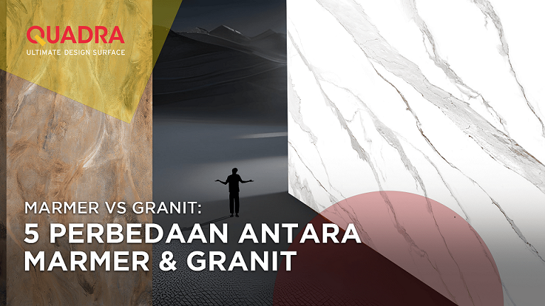 5 Perbedaan Antara Marmer Dengan Granit