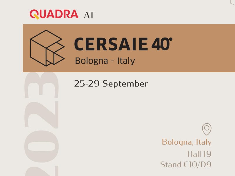 QUADRA di Cersaie 2023 Italy : Satu-satunya perwakilan dari Indonesia