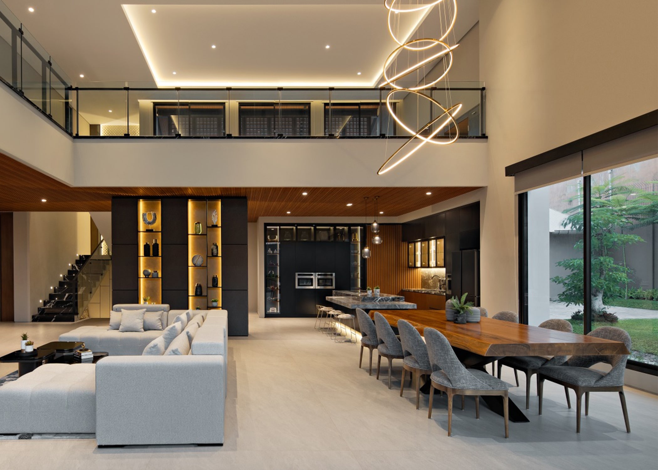 pietra grigio dekorasi minimalis quadra