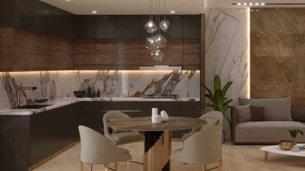 Tips Memilih Material Backsplash Dapur Modern