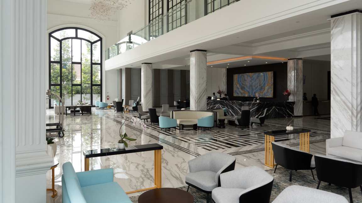 7 Rekomendasi Motif Marmer Statuario untuk Interior Klasik